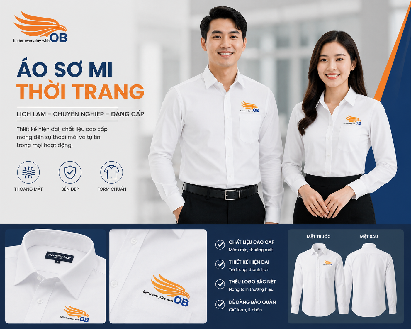 Áo Sơ Mi THỜI TRANG